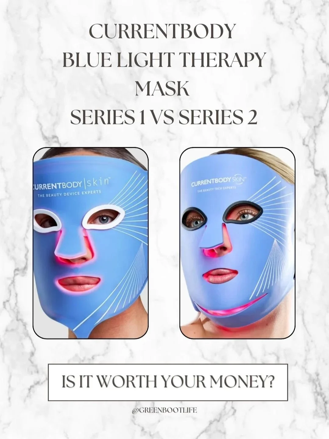 CurrentBody Anti-Acne LED Mask Series 1 vs Series 2 (Honest Review